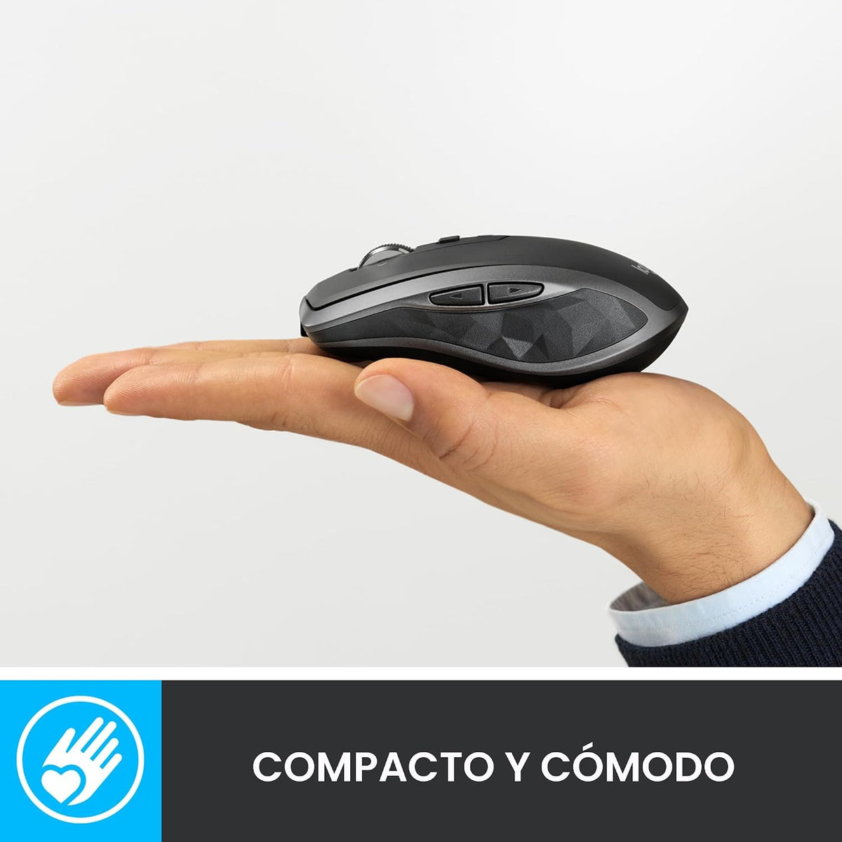 Ratón inalámbrico compacto Logitech MX Anywhere 2S Bluetooth Editio...
