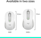 Logitech Signature M650 L - Ratón inalámbrico de tamaño completo |...