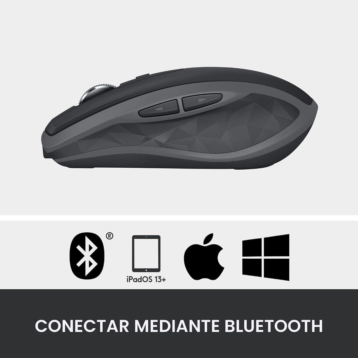 Ratón inalámbrico compacto Logitech MX Anywhere 2S Bluetooth Editio...