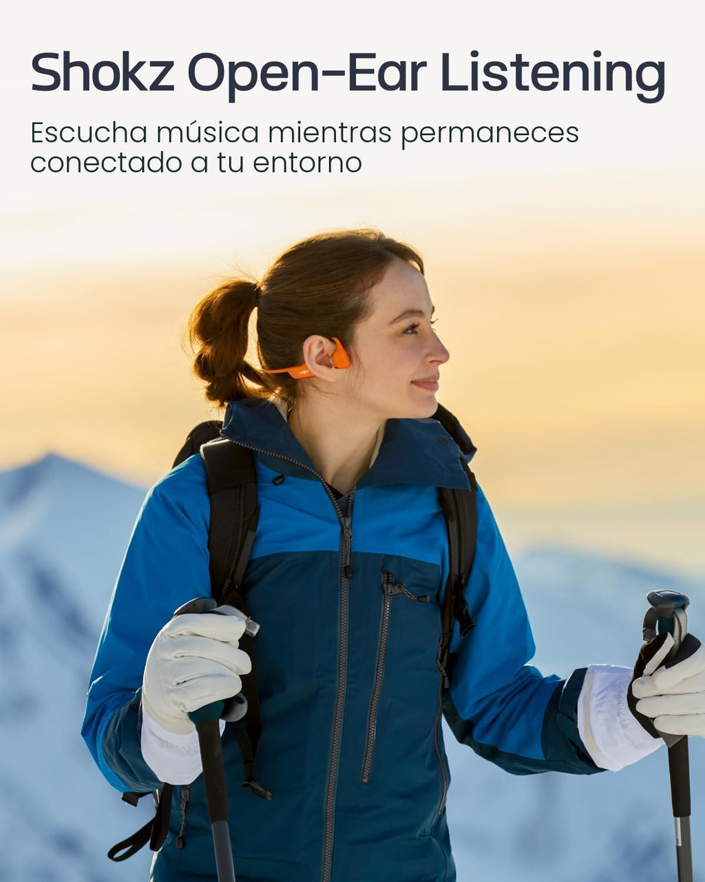 SHOKZ OpenRun Pro 2 Mini Auriculares deportivos Bluetooth de conduc...