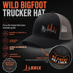 LARIX Trucker Hat Men - Gorra Snapback con parte trasera de malla t...