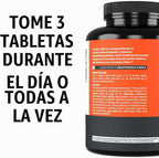 Crazy Muscle, Pastillas de Creatina, 5g 3X Monohidrato de Creatina...