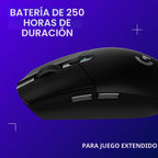 Ratón inalámbrico para juegos Logitech G305 Lightspeed - Negro | 12...