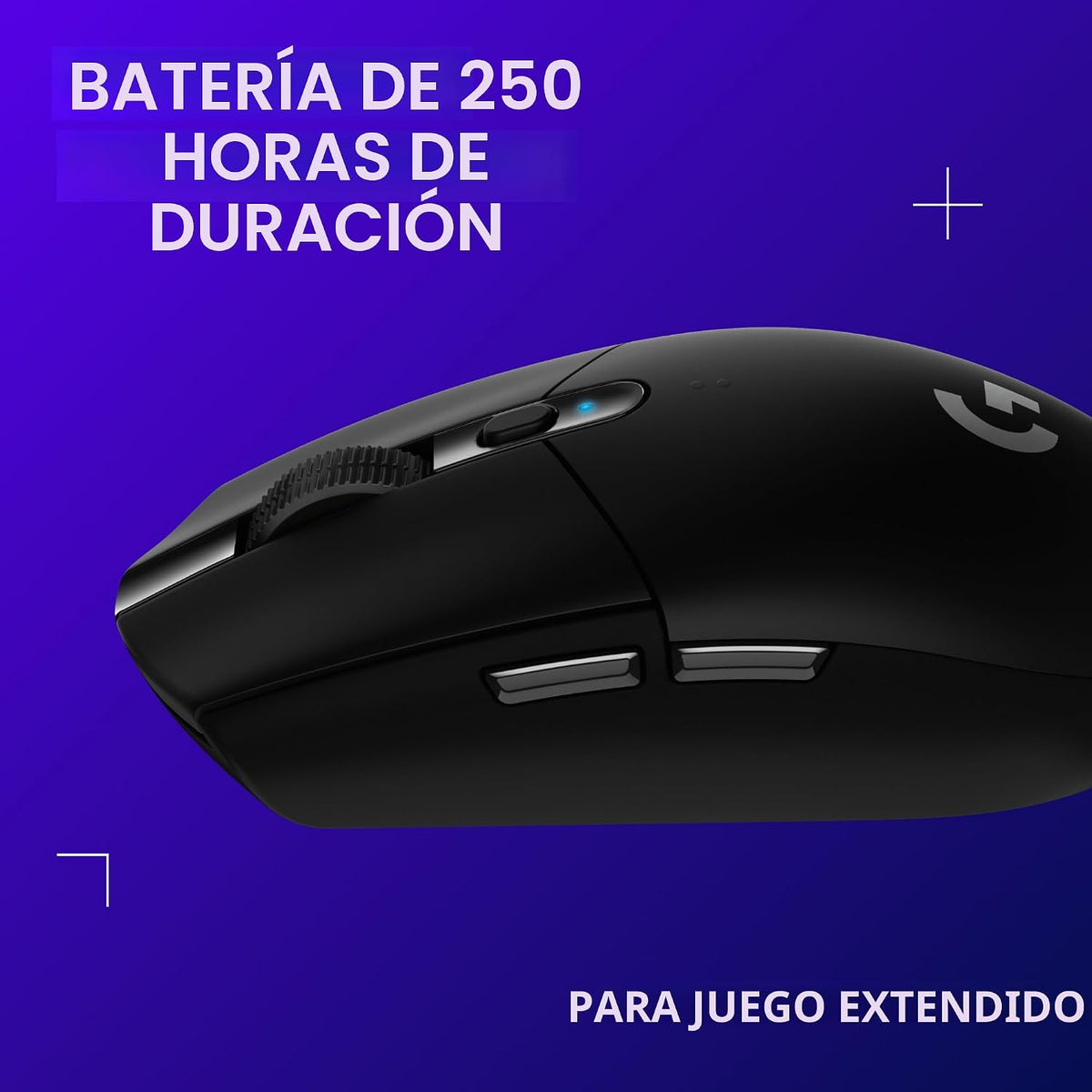 Ratón inalámbrico para juegos Logitech G305 Lightspeed - Negro | 12...
