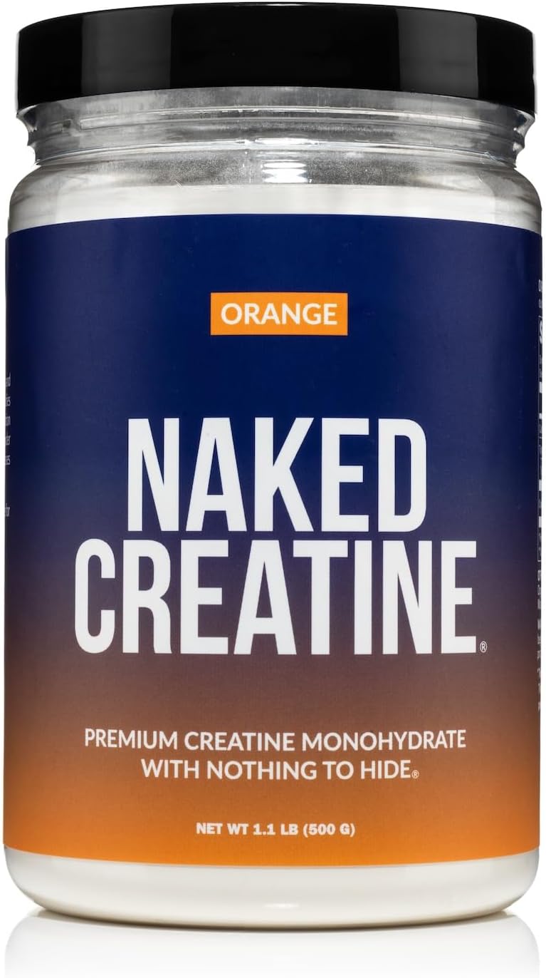 NAKED Monohidrato de creatina naranja pura micronizada - 36 porcion...