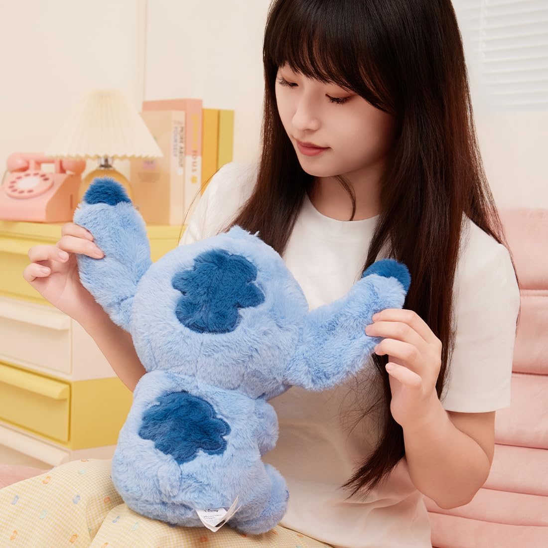 MINISO Disney - Animales de peluche de puntada de 10 pulgadas, lind...