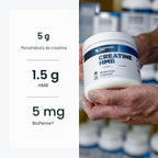 Transparent Labs Creatine HMB - Monohidrato de creatina en polvo co...