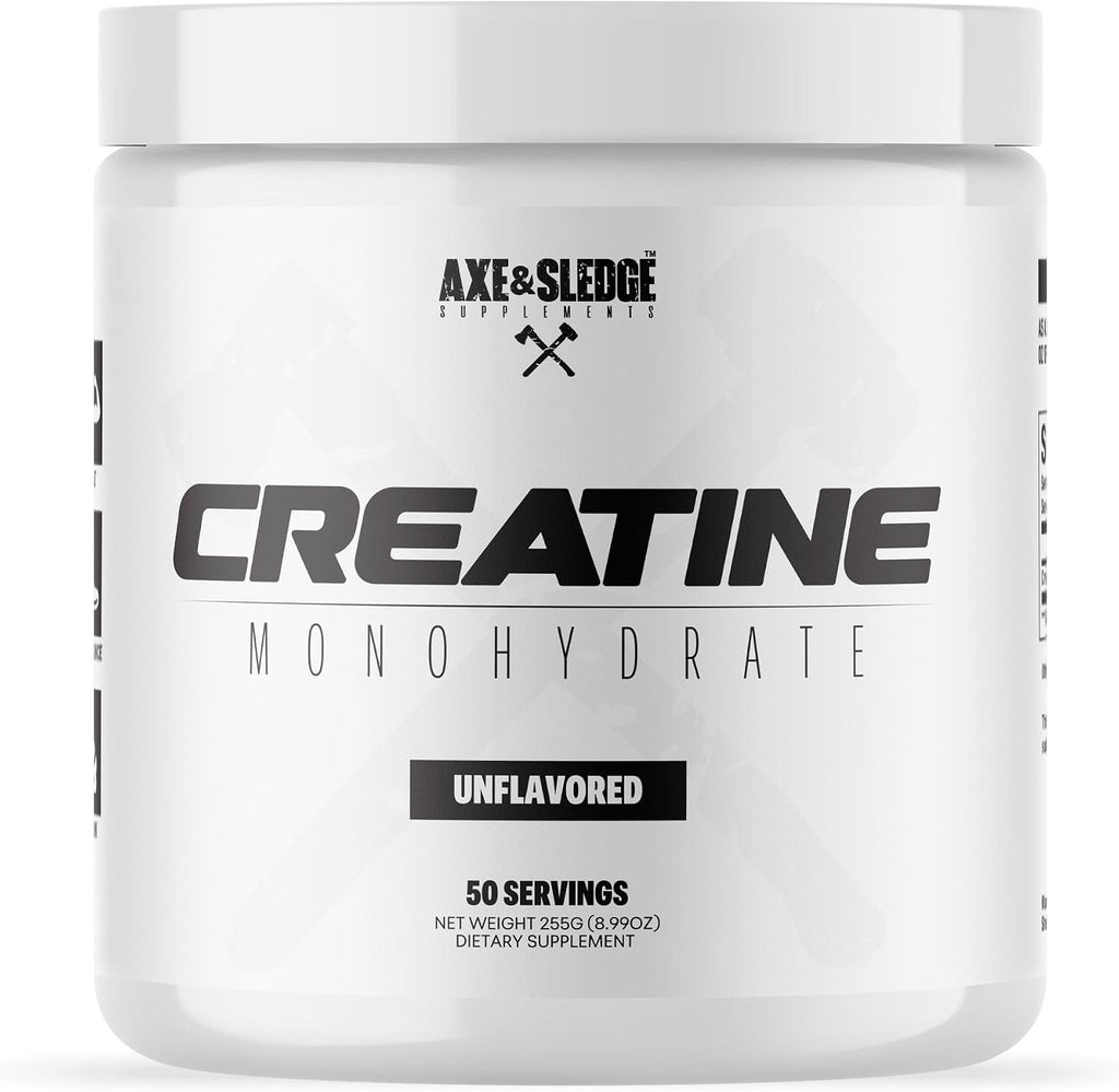 Axe &amp; Sledge Basics Creatina | Sin sabor, mejora la fuerza y el...