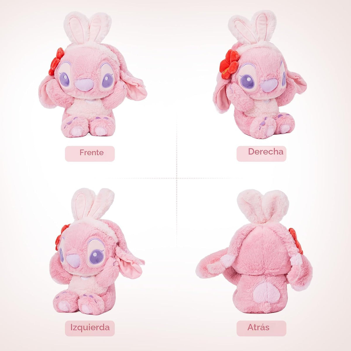 MINISO Disney - Juguete de peluche de punto de ángel de 11 pulgadas...
