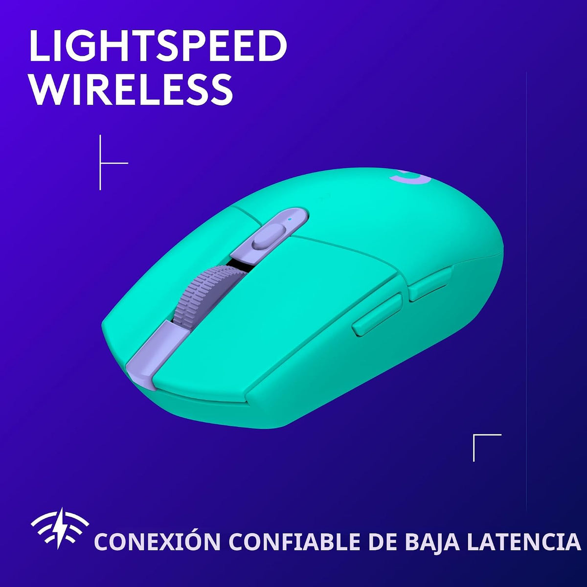 Logitech G305 Lightspeed Mouse Inalámbrico para Juegos + G733 Light...