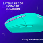 Logitech G305 Lightspeed - Mouse inalámbrico para juegos, Micrófono...