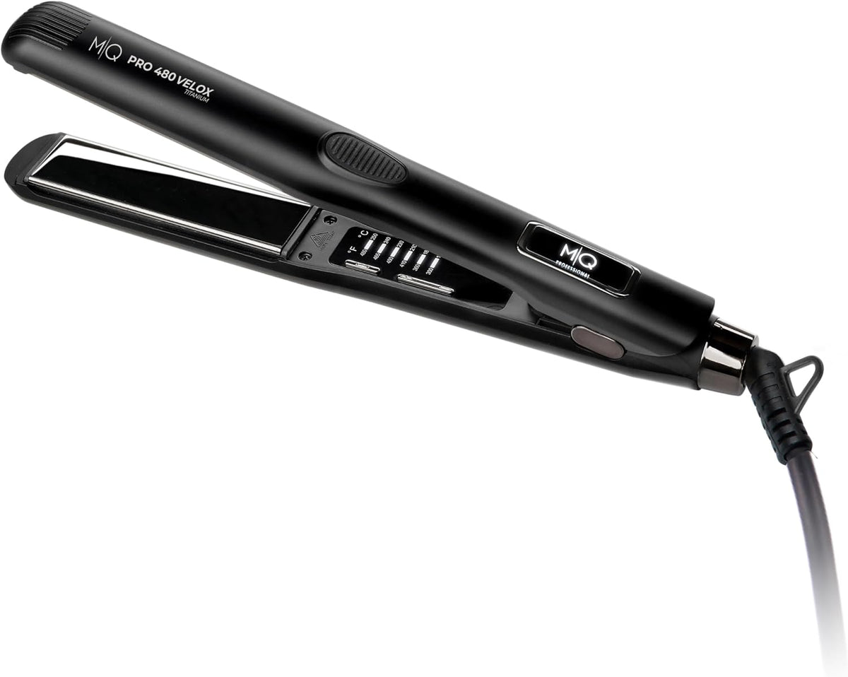 MQ Professional Plancha de pelo Pro 480 Velox Titanium Flat Iron \u...