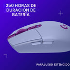 Logitech G Mouse inalámbrico para juegos 305 Lightspeed + paquete d...