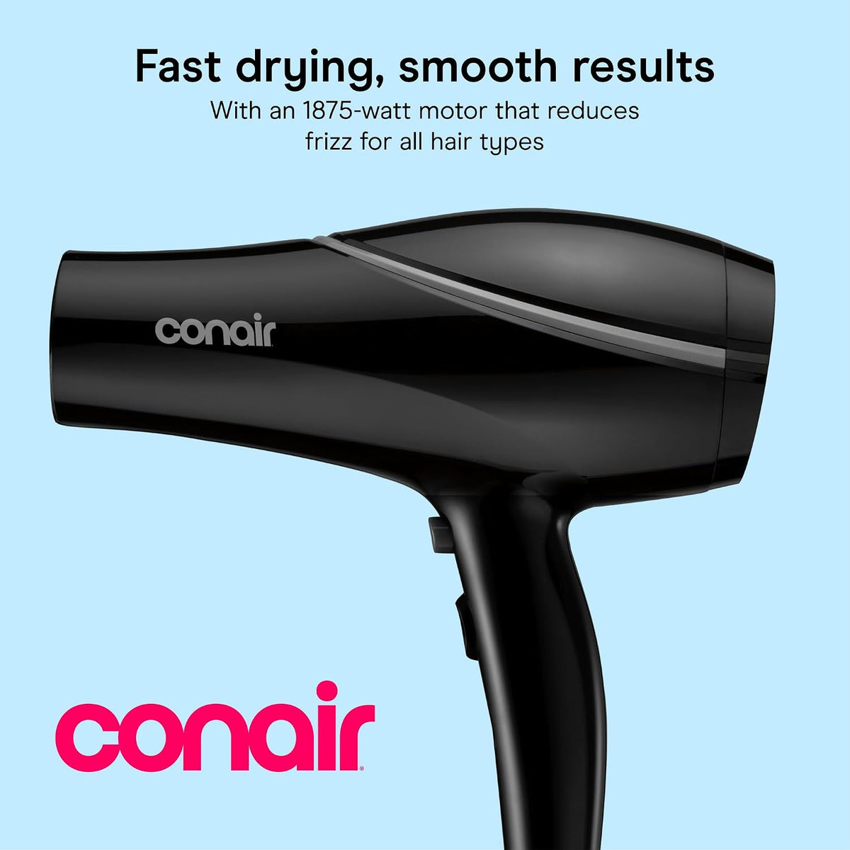 Conair Secador de pelo con accesorio concentrador, tecnología cerám...