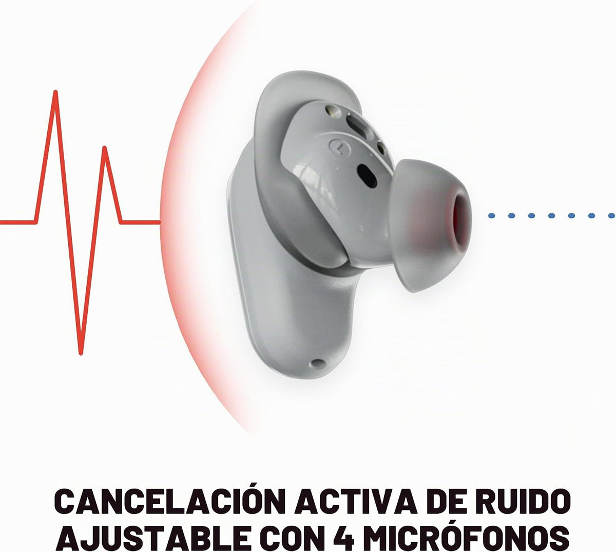 Skullcandy Method 360 ANC - Auriculares inalámbricos con sonido de...