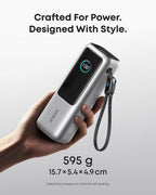Anker - Banco de energía para laptop, 25,000 mAh esencial de viaje...