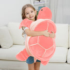 Dalmao - Almohada de peluche grande de 28" con tortuga marina r...