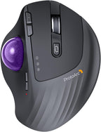 ProtoArc EM01 NL Ratón inalámbrico Trackball, control de pulgar, mo...