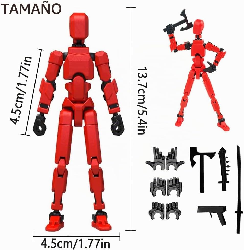 Dumwick Titan 13 Figura de Acción, Figuras de Acción del Nuevo Robo...