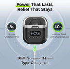 AUVON Estimulador muscular inalámbrico de 24 modos TENS Unit para a...
