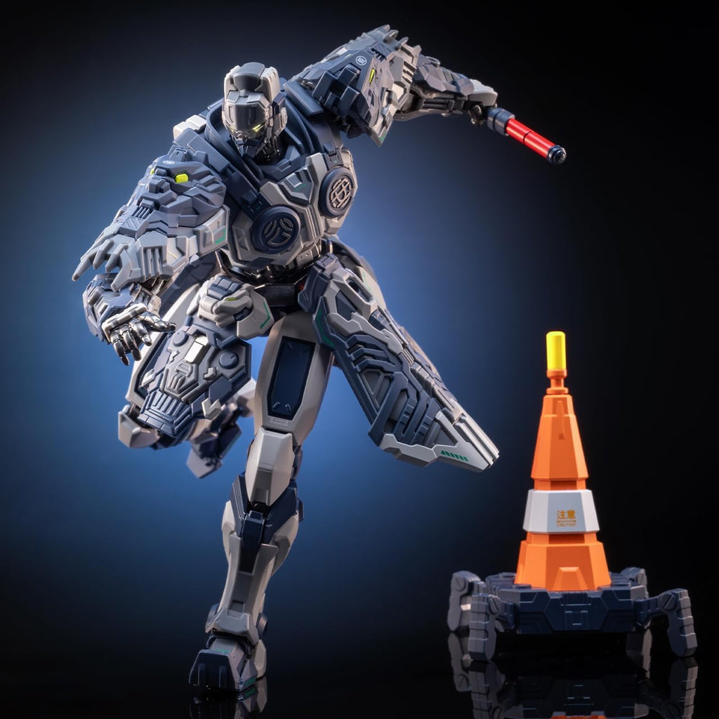 BEERISE MOSHOWTOYS Figura de acción de policía de tráfico Chang'...
