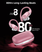 PocBuds Auriculares Bluetooth inalámbricos 80 horas de reproducción...