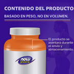 NOW Sports Nutrition, Polvo de Monohidrato de Creatina, Construcció...