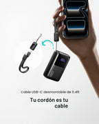 Mini cargador portátil de INIU, pequeño banco de carga rápido del p...