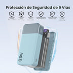 NOBIS Cargador portátil 20000mAh 65W Power Bank Carga rápida | Banc...