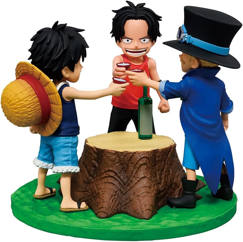 Figura Ichibansho - One Piece - Ace & Sabo & Luffy (Recuerdos Dramá...
