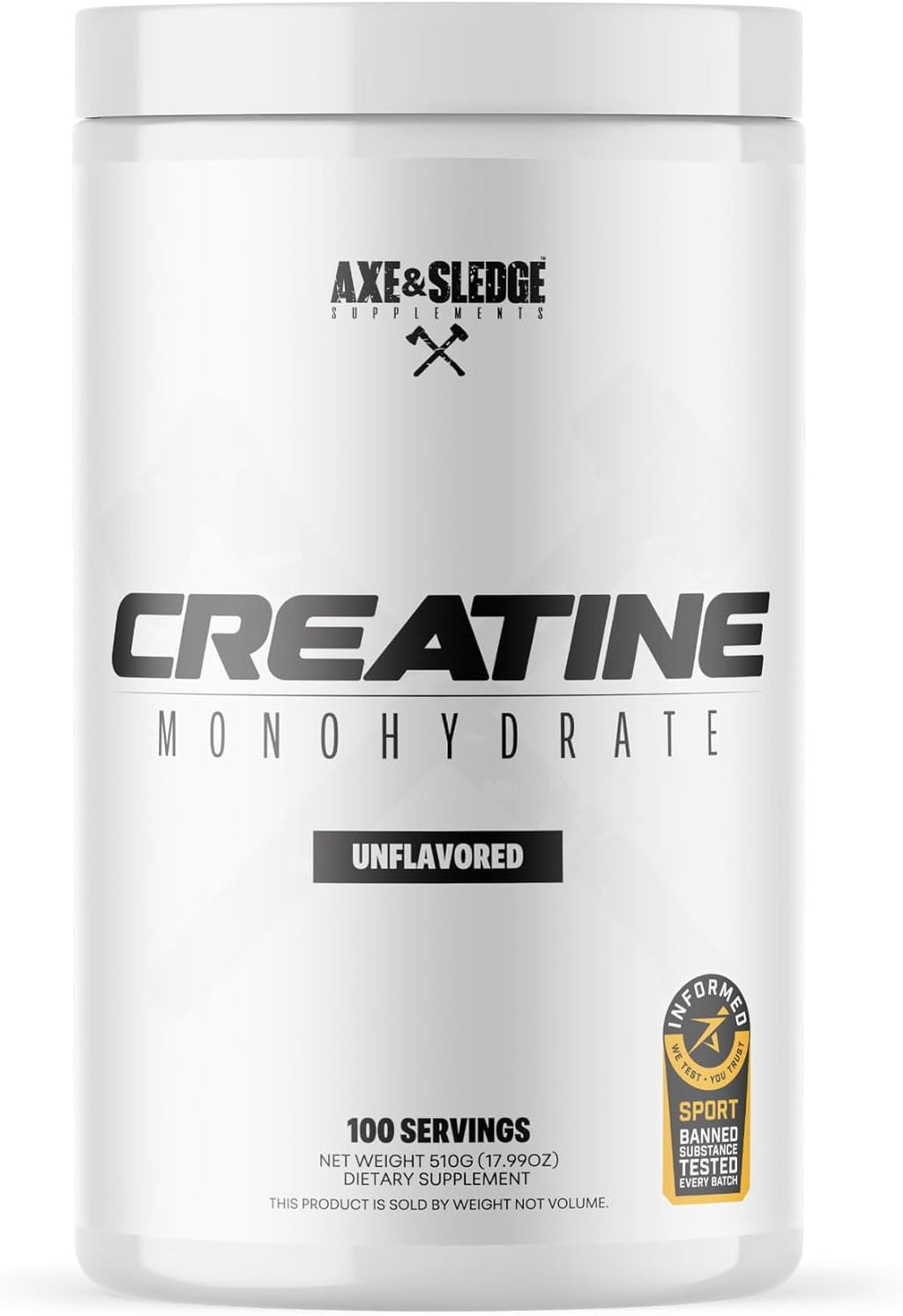Axe &amp; Sledge Basics Creatina | Sin sabor, mejora la fuerza y el...