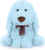 WEIGEDU Peluches de Peluche para Perros Cachorros Peludos, 11,8 Pul...