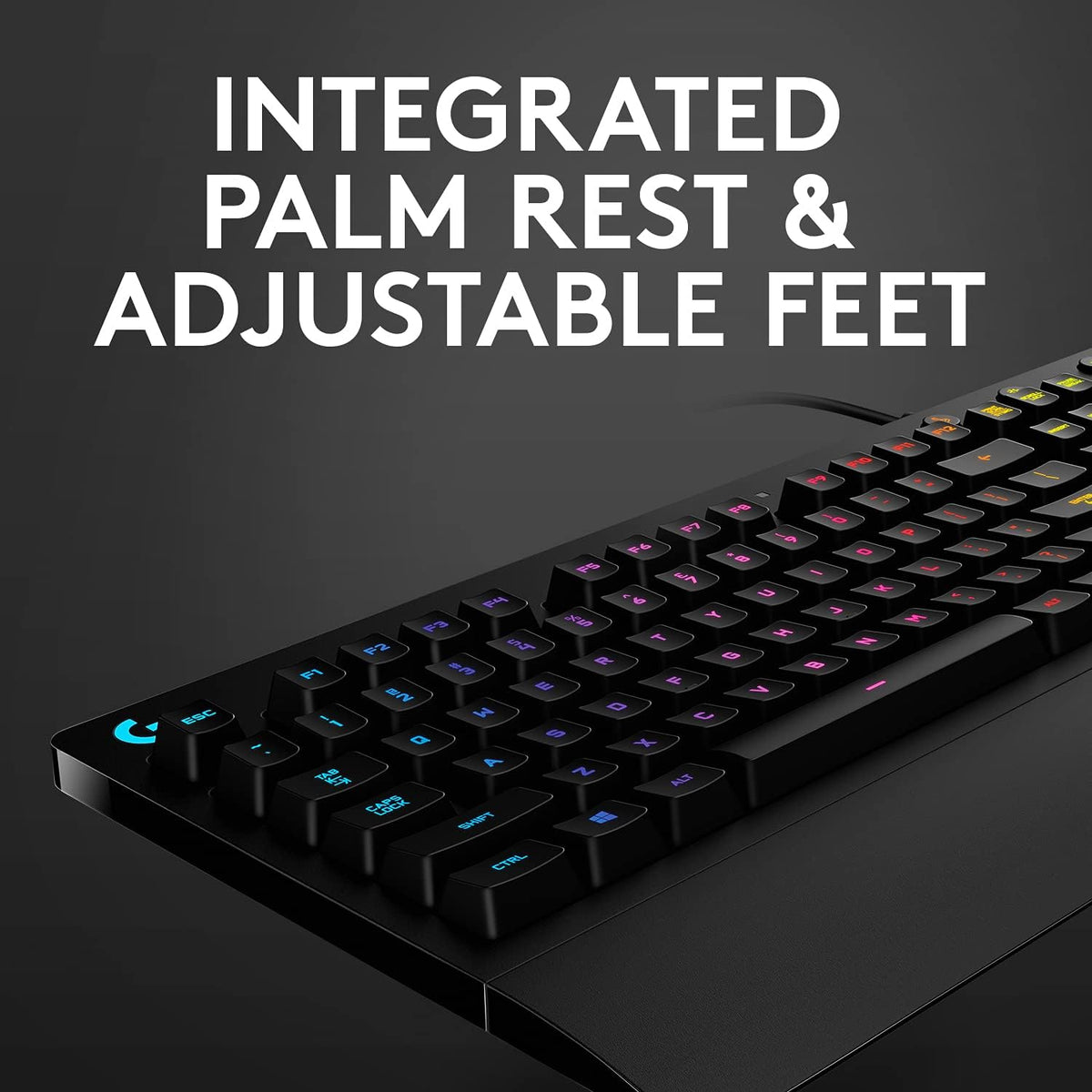 Teclado para juegos Logitech G213 Prodigy con cable RGB - Negro | L...