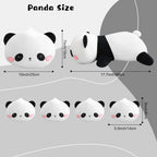 TOYSYM Panda de peluche lindo con almohada de peluche de panda de 4...