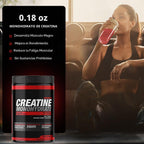 ATHLEAN-X X-CREATINE - Polvo de monohidrato de creatina micronizada...