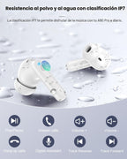 Auriculares inalámbricos, Bluetooth 5.4 Auriculares estéreo y llama...