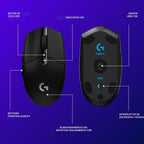 Ratón inalámbrico para juegos Logitech G305 Lightspeed - Negro | 12...