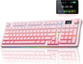 AULA S98 Pro Teclado mecánico inalámbrico para juegos con pantalla,...