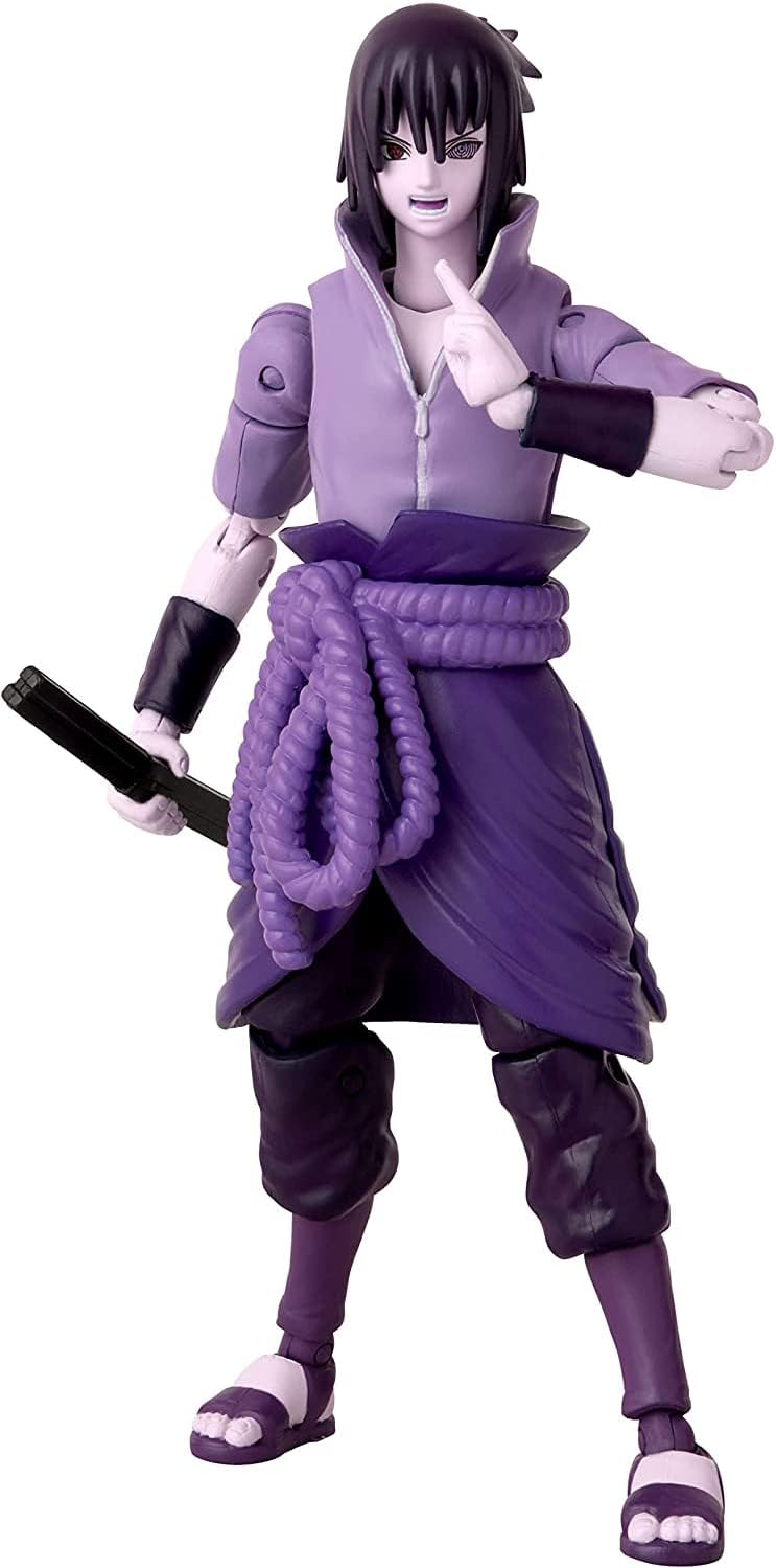 Figura de acción de los héroes del anime Uchiha Sasuke Rinnegan\/Ma...