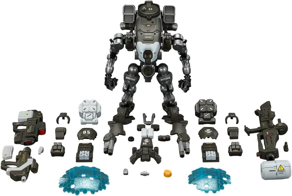 JOYTOY Figura de acción de fuente oscura 1\/25 Mecha Tiekui Dual Pi...