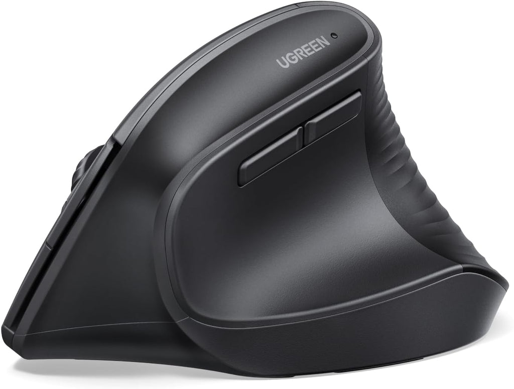 UGREEN Ratón inalámbrico ergonómico, Bluetooth y 2.4G inalámbrico |...