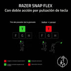 Razer Reclusa X Mini Teclado mecánico para juegos 65% intercambiabl...
