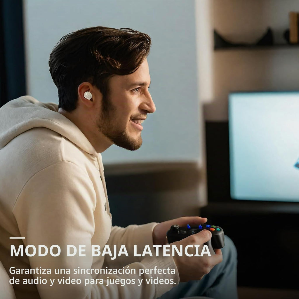 TOZO NC9 Auriculares inalámbricos híbridos con cancelación activa d...