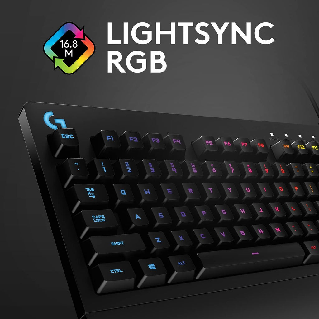 Teclado para juegos Logitech G213 Prodigy con cable RGB - Negro | L...