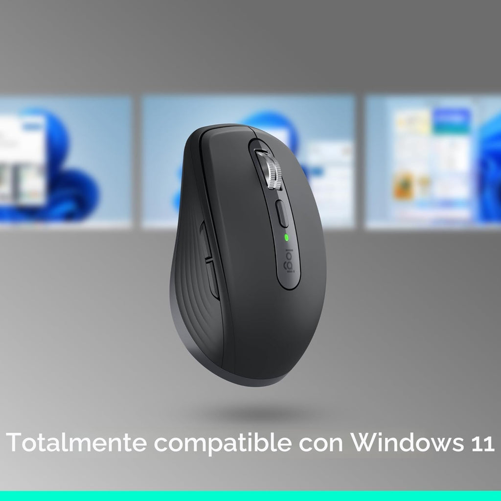 Ratón inalámbrico compacto Logitech MX Anywhere 3S de desplazamient...