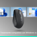 Ratón inalámbrico compacto Logitech MX Anywhere 3S de desplazamient...