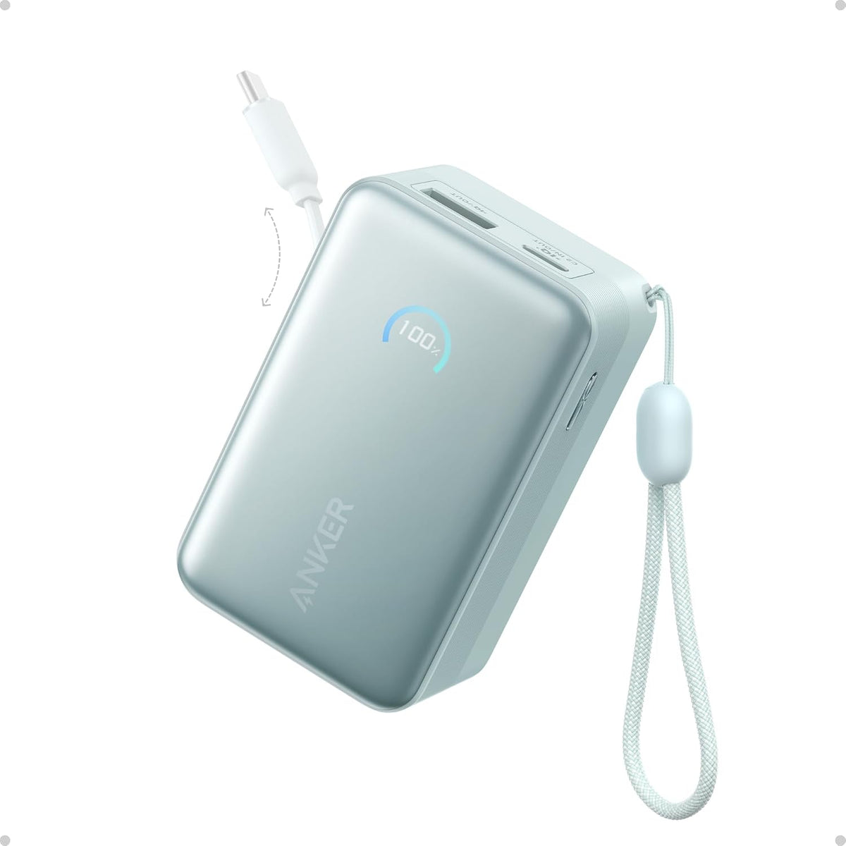 Anker Nano Power Bank, 45W 10,000mAh cargador portátil, paquete de...