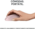 Logitech M240 Ratón Inalámbrico Bluetooth Silencioso Compacto - Ros...