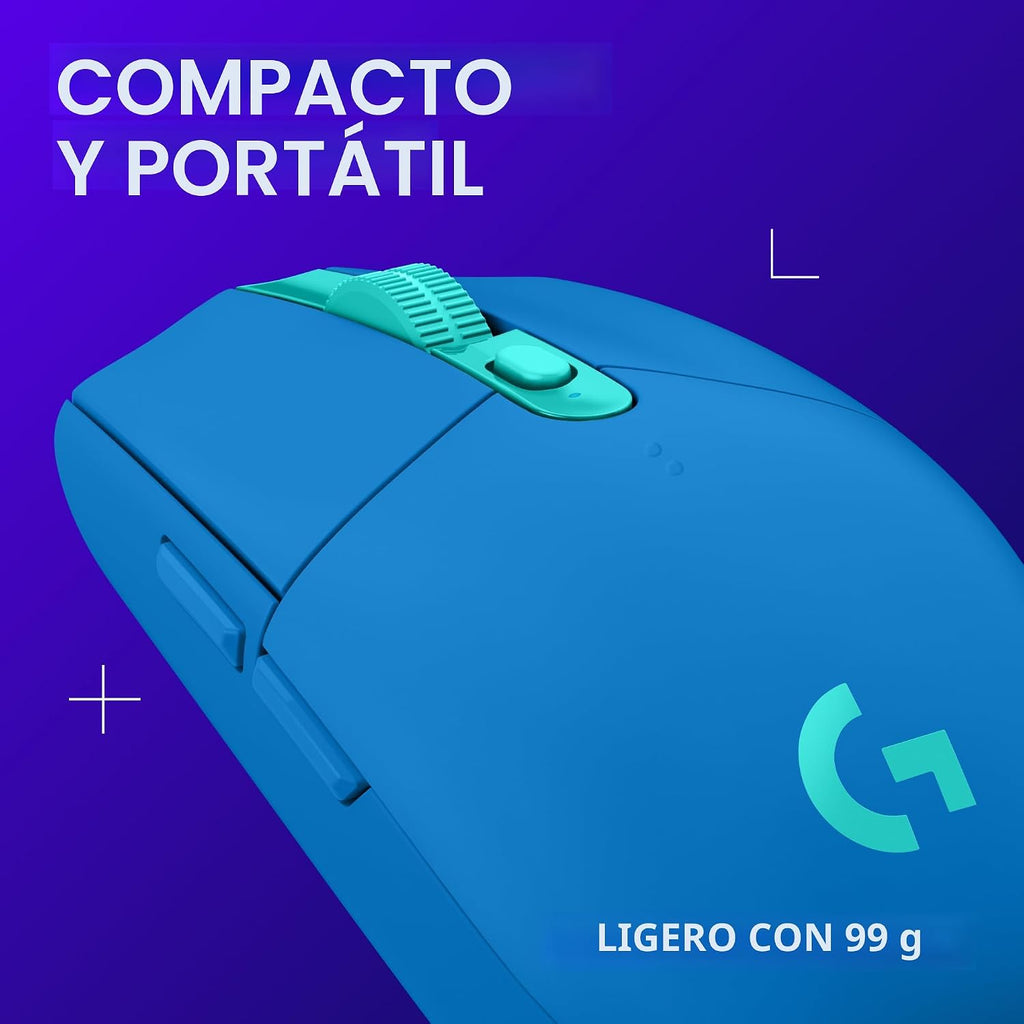 Ratón inalámbrico para juegos Logitech G305 Lightspeed - Azul | 12....