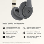Beats Studio Pro - Auriculares Bluetooth con cancelación de ruido c...